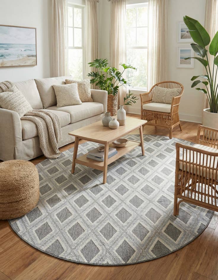 Detail image of 7' 10 x 10' Arlo Oval Rug