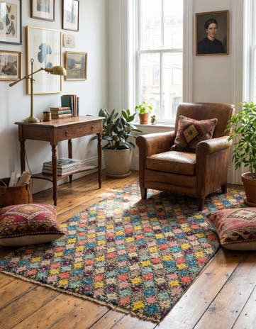 3' x 5' Hand Knotted Balouch Wool Rug