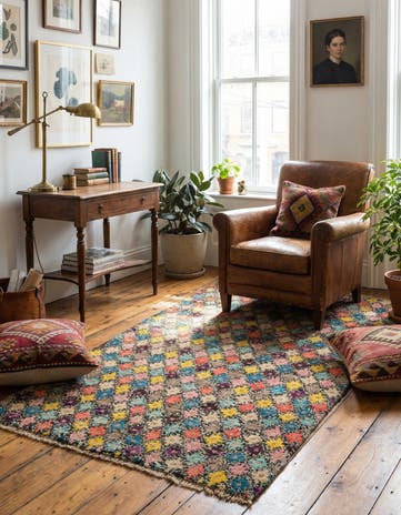 3' x 5' Hand Knotted Balouch Wool Rug