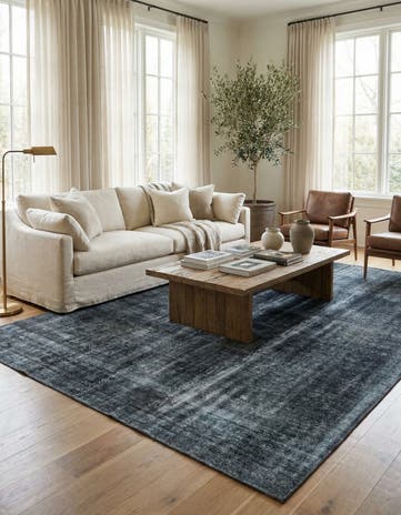 9' 7 x 12' 10 Hand Knotted Ultra Vintage Persian Wool Rug