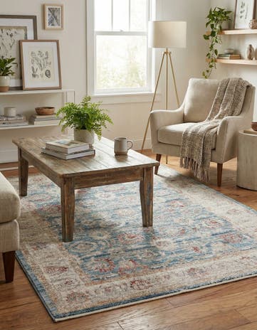 Blue Noble Rug