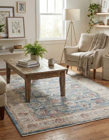 Blue Noble Rug