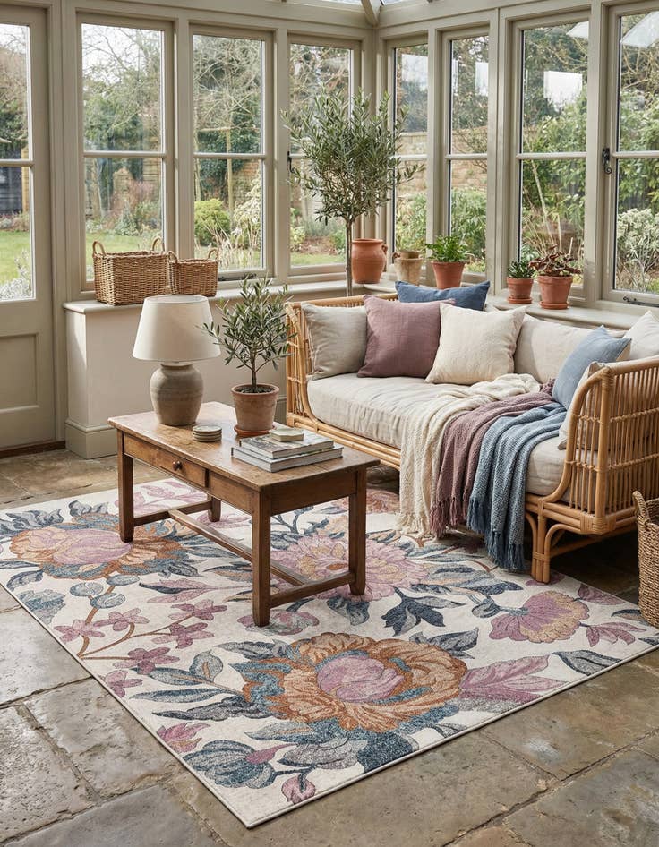 Detail image of  10' x 13' Blossom Rug