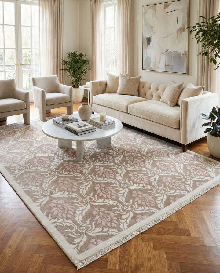 6' 11 x 10' 1 Hand Knotted Darya Wool Rug