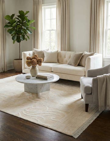 5' 9 x 8' 2 Hand Knotted Darya Wool Rug