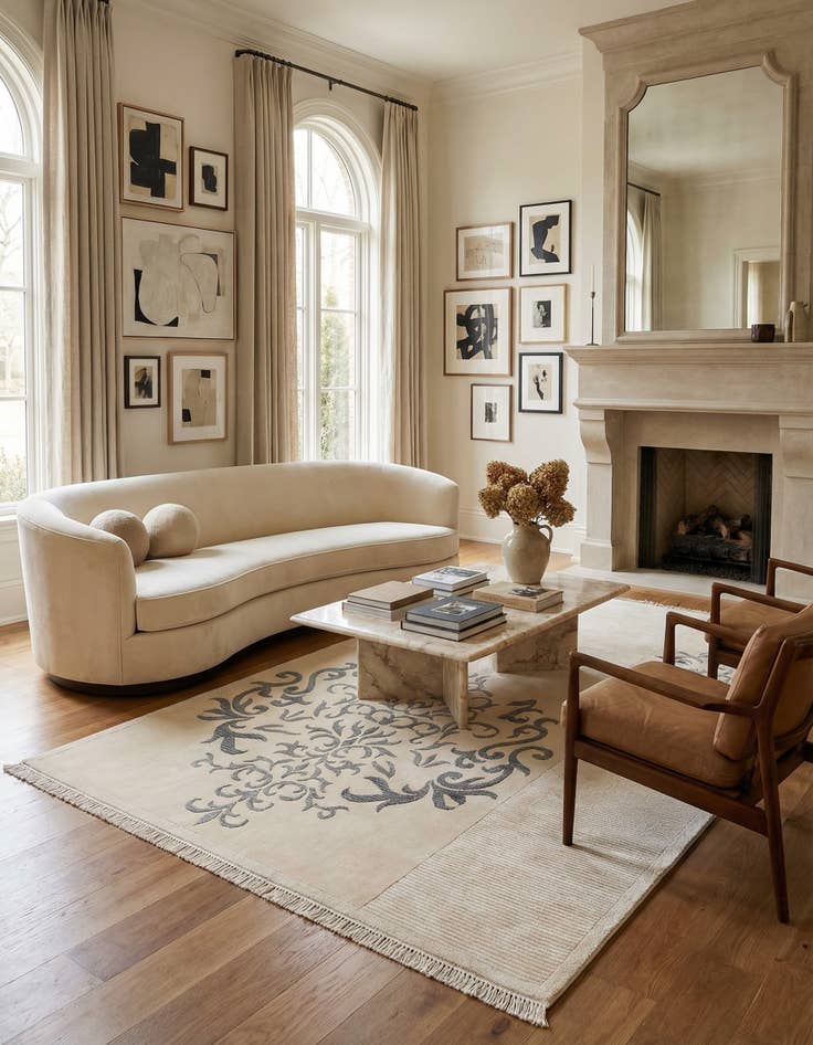 Detail image of 5' 6 x 7' 10 Darya Rug