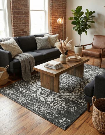 Dark Gray Arlington Rug