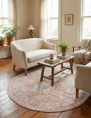 6' x 9' Madeline Vintage Oval Rug