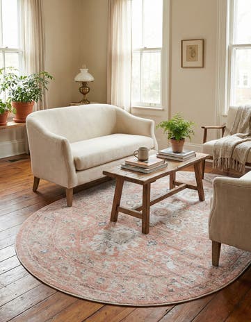 6' x 9' Madeline Vintage Oval Rug