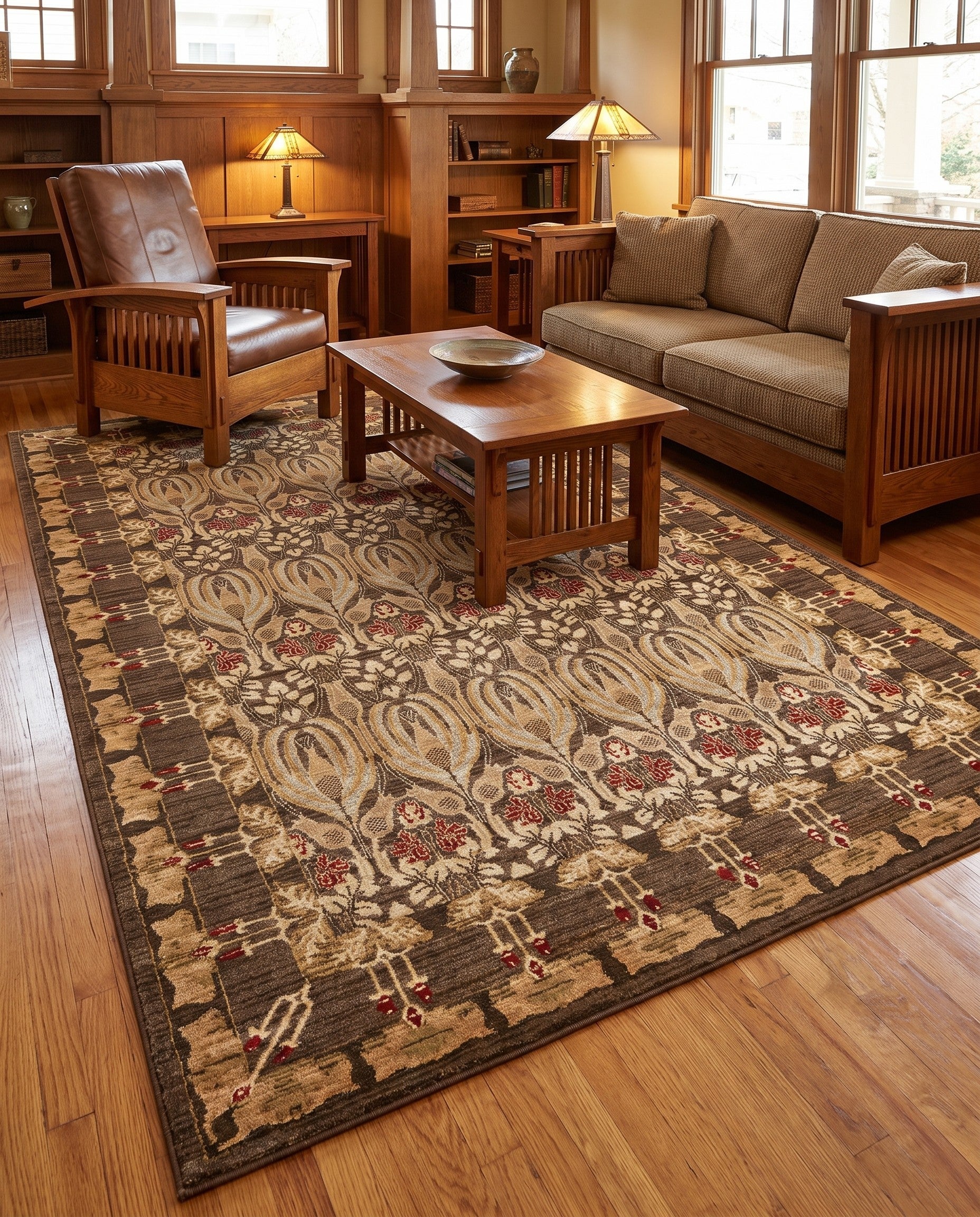 Brown Chelsea Rug
