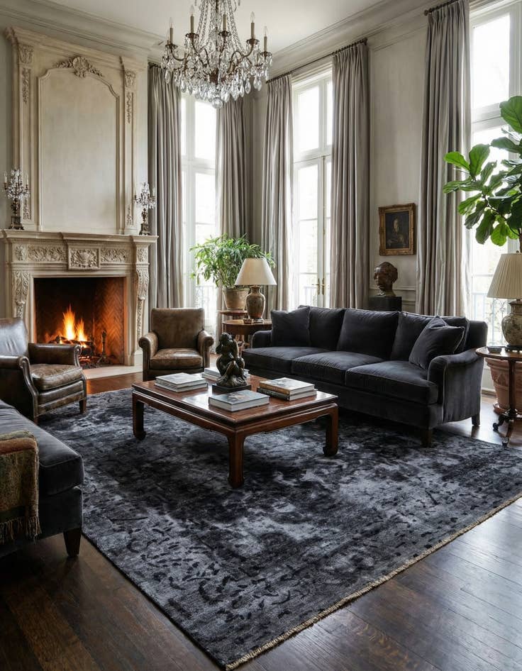 Detail image of 9' 4 x 12' 6  Hand Knotted Ultra Vintage Persian Wool Rug