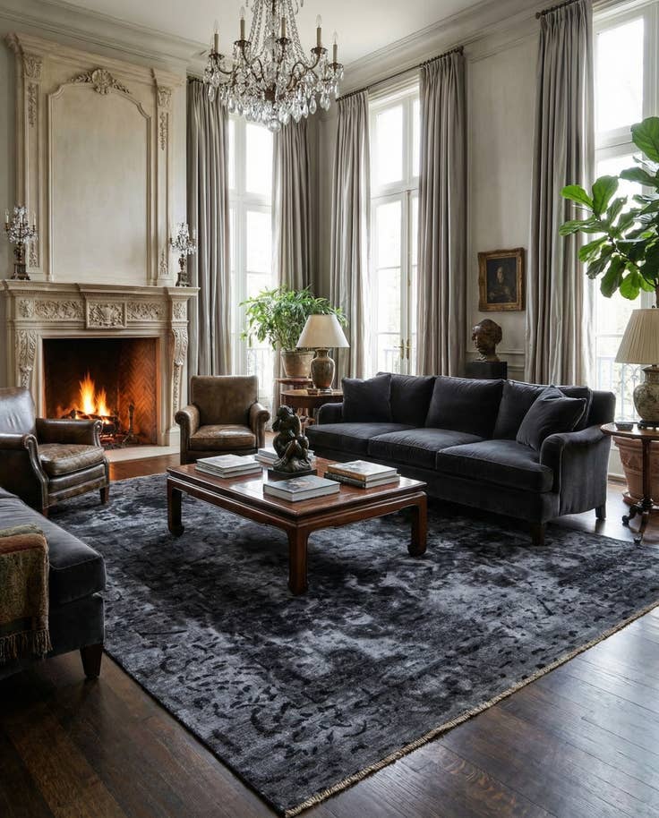 Detail image of 9' 4 x 12' 6 Hand Knotted Ultra Vintage Persian Wool Rug