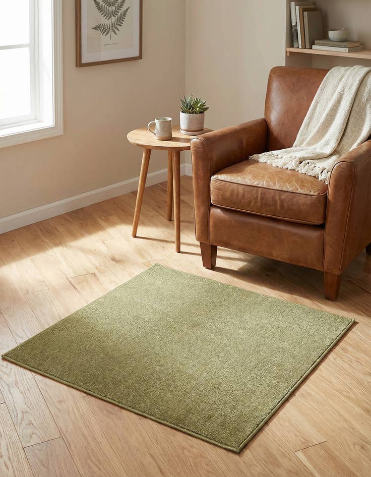 Detail image of 1' 4 x 1' 4 Everyday Solid Sample Rug