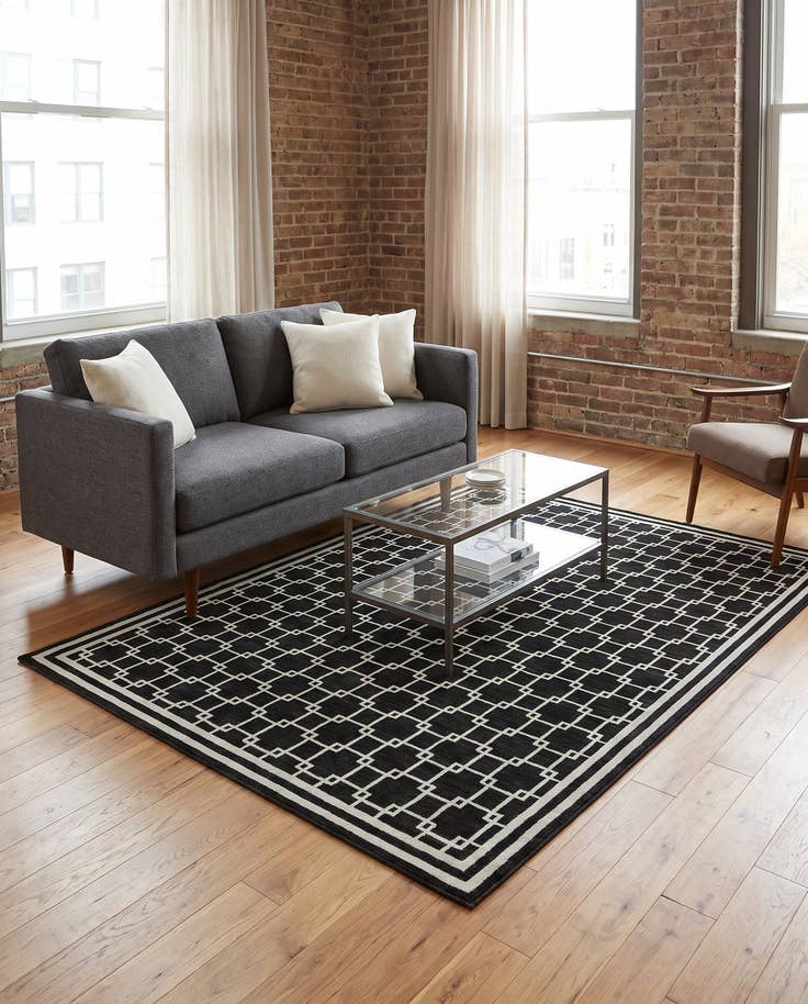 Detail image of Jill Zarin 5' x 7' Metropolitan Uptown Rug