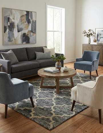 5' 1 x 8' Luna Wool Rug