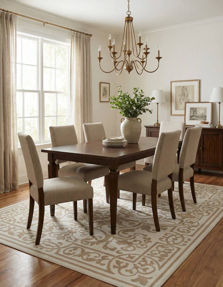 Detail image of 9' x 12' Hermitage Rug