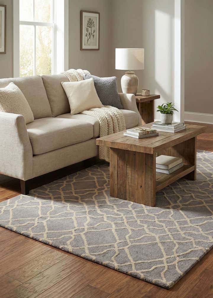 5' x 8' Luna Wool Rug