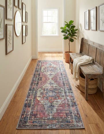 2' x 6' Washable Maahru Runner Rug