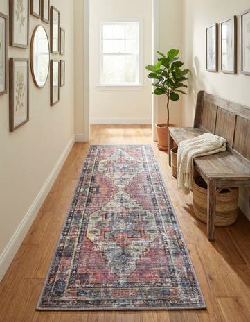 2' x 6' Washable Maahru Runner Rug