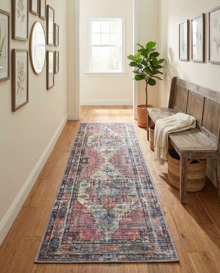 2' x 6' Washable Maahru Runner Rug