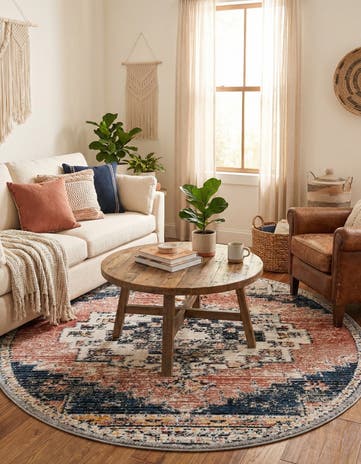 7' x 7' Tucson Round Rug