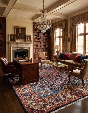 9' 10 x 12' 10 Kashmar Wool Rug
