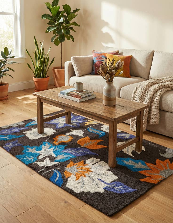 Detail image of 3' 1 x 5' Agra Rug