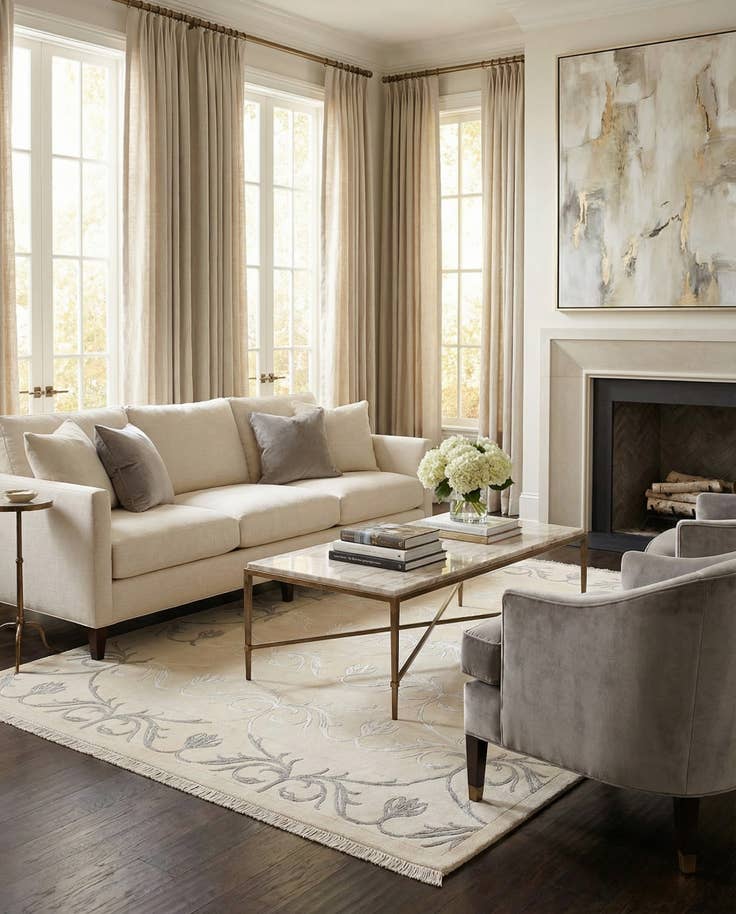 Detail image of 4' 11 x 6' 7 Darya Rug