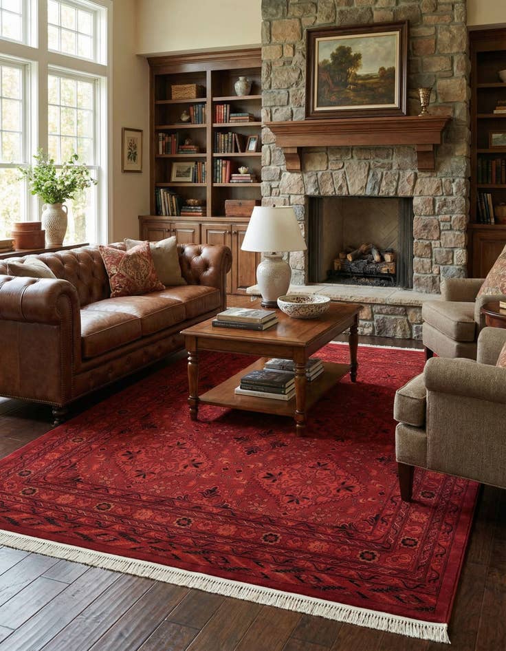 Detail image of 7' 10 x 10' Bokhara Rug