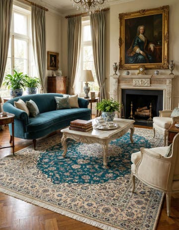 6' 9 x 9' 10 Nain Rug