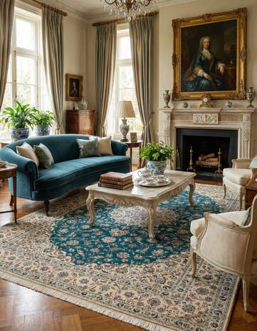 6' 9 x 9' 10 Nain Rug
