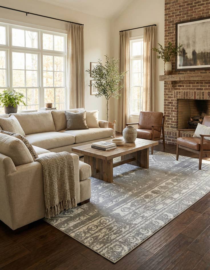 Detail image of  10' x 13' Lennon Rug