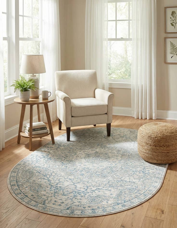 Detail image of 3' 3 x 5' 3 Newport Oval Rug