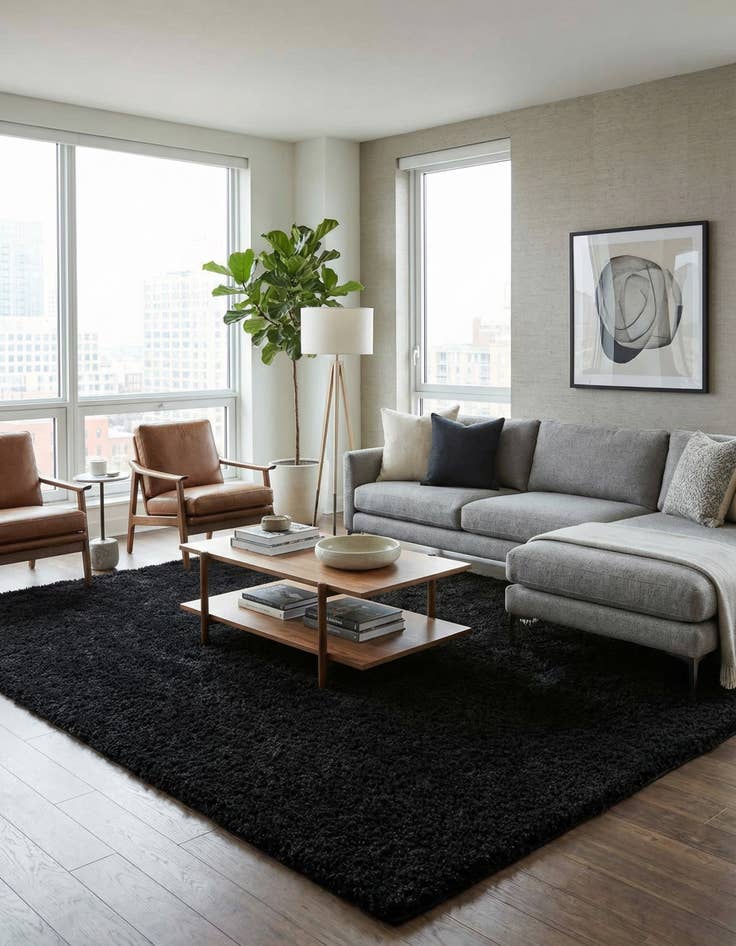 Detail image of 10' x 14' Everyday Shag Rug