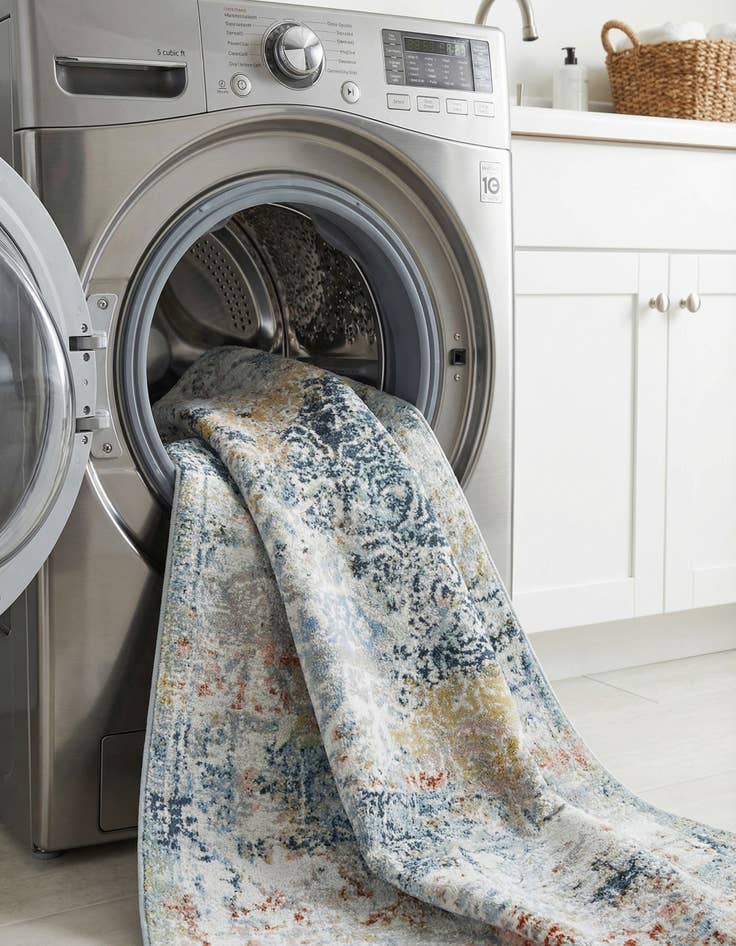 Detail image of  7' 10 x 10' Kamala Washable Rug