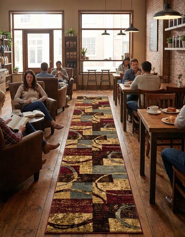 2' 7 x 16' Cafe Runner Rug