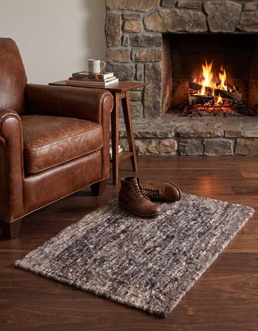 2' x 3' Hand Knotted Moroccan Wool Rug