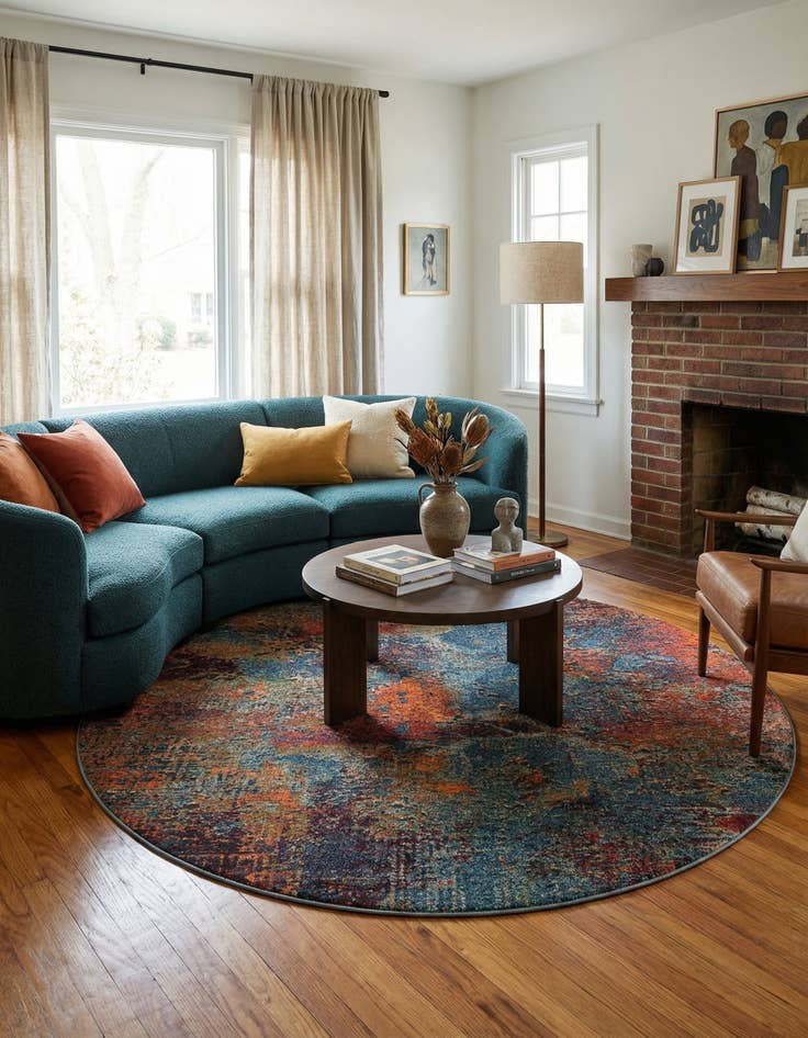 Detail image of 8' x 8' Stella Round Rug