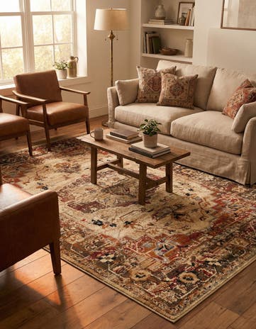 Cream Saturn Rug