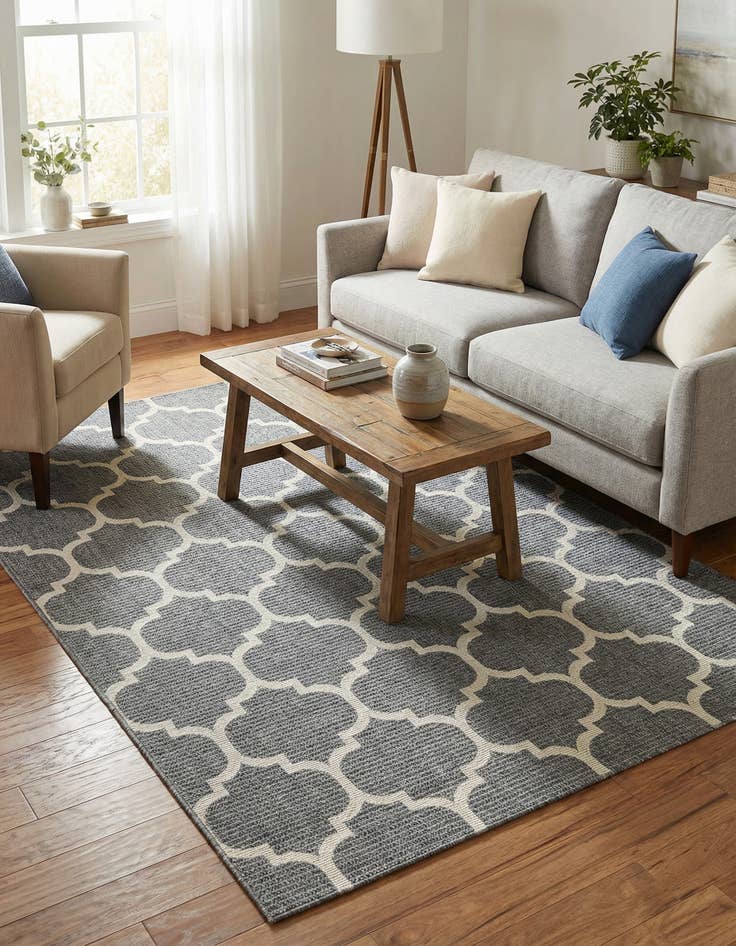 Detail image of 6' 4 x 9' Georgia Rug