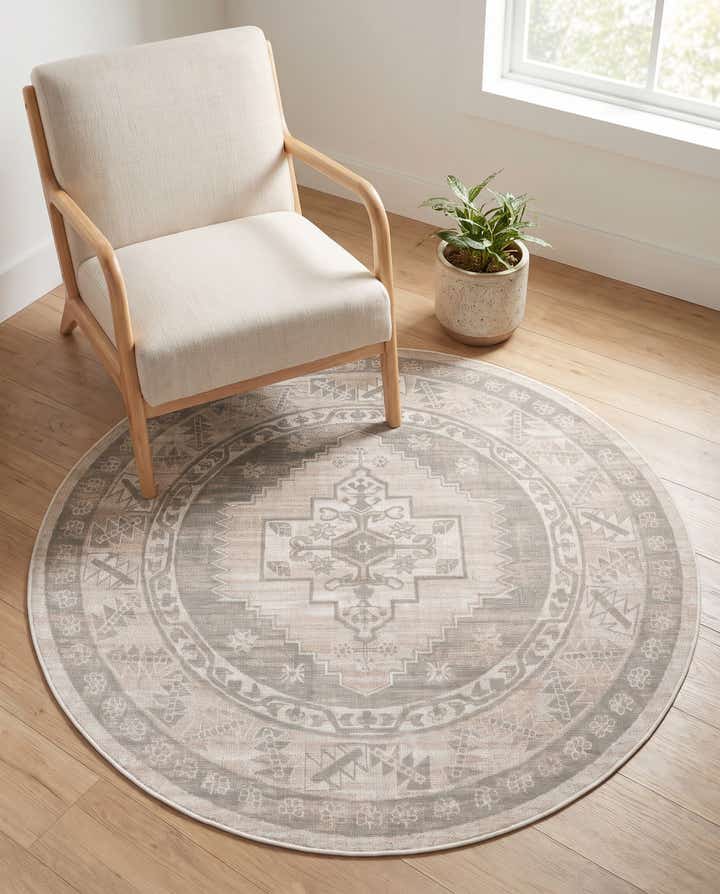 4' 1 x 4' 1 Whitney Round Rug