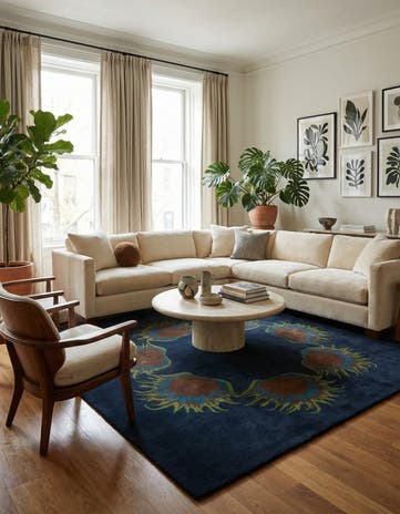 7' 6 x 7' 6 Luna Square Rug
