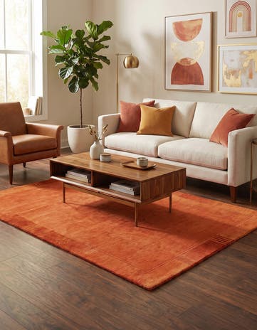 4' 8 x 6' 6 Hand Knotted Nepal Rug