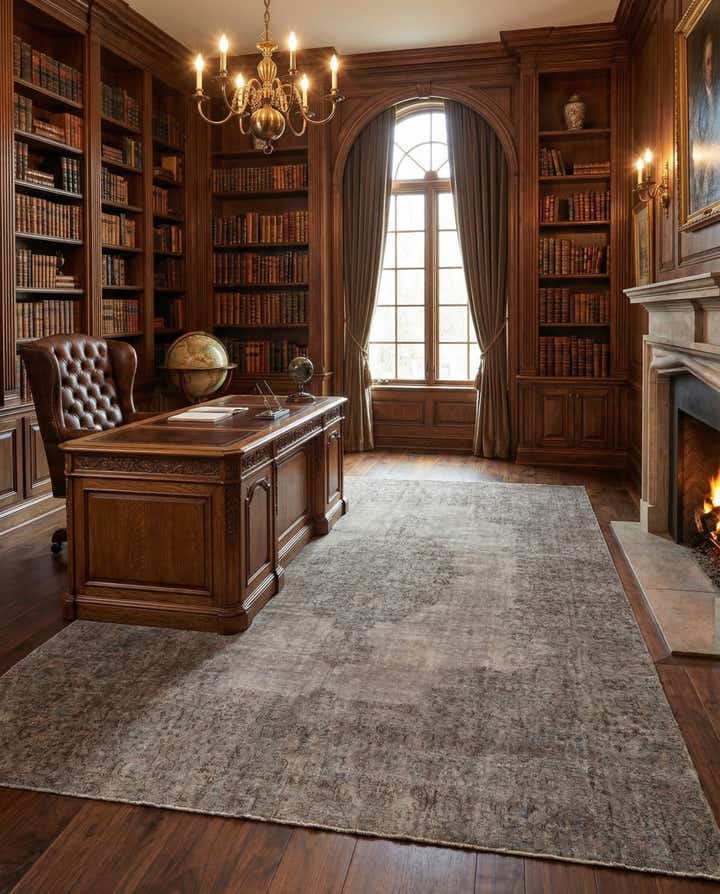 9' 7 x 13' 1 Vintage Royal Wool Rug