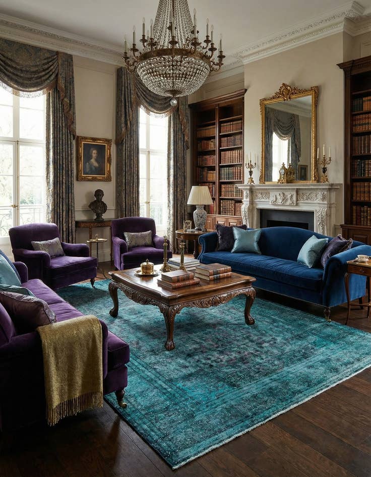 Detail image of 9' 9 x 16' 2 Vintage Royal Wool Rug