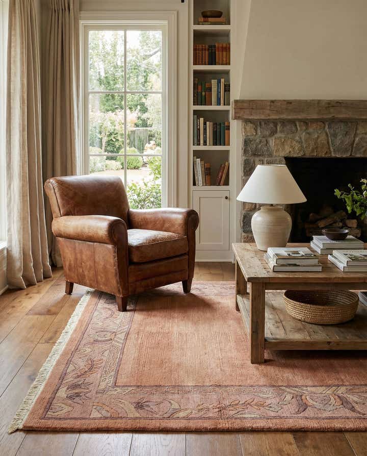 4' x 5' 11 Hand Knotted Nepal Wool Rug