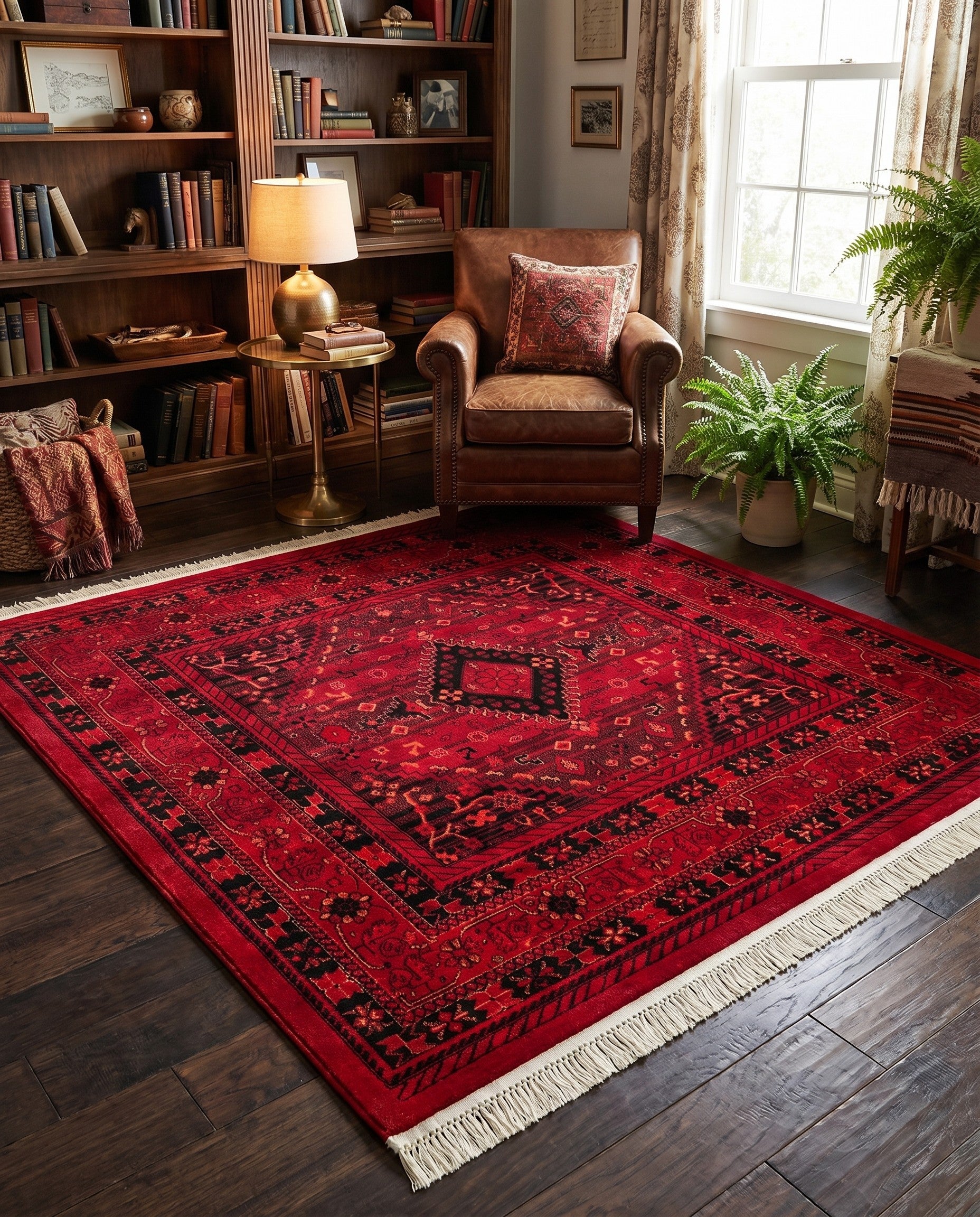6' x 6' Bokhara Square Rug