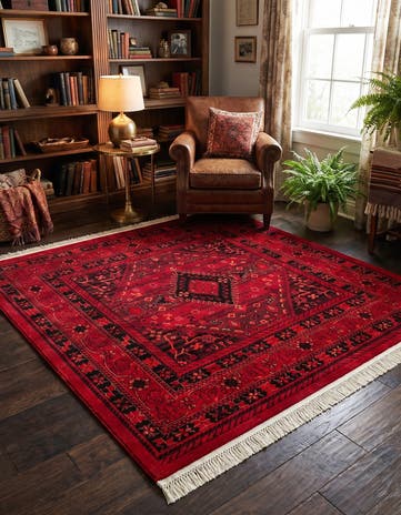 6' x 6' Bokhara Square Rug