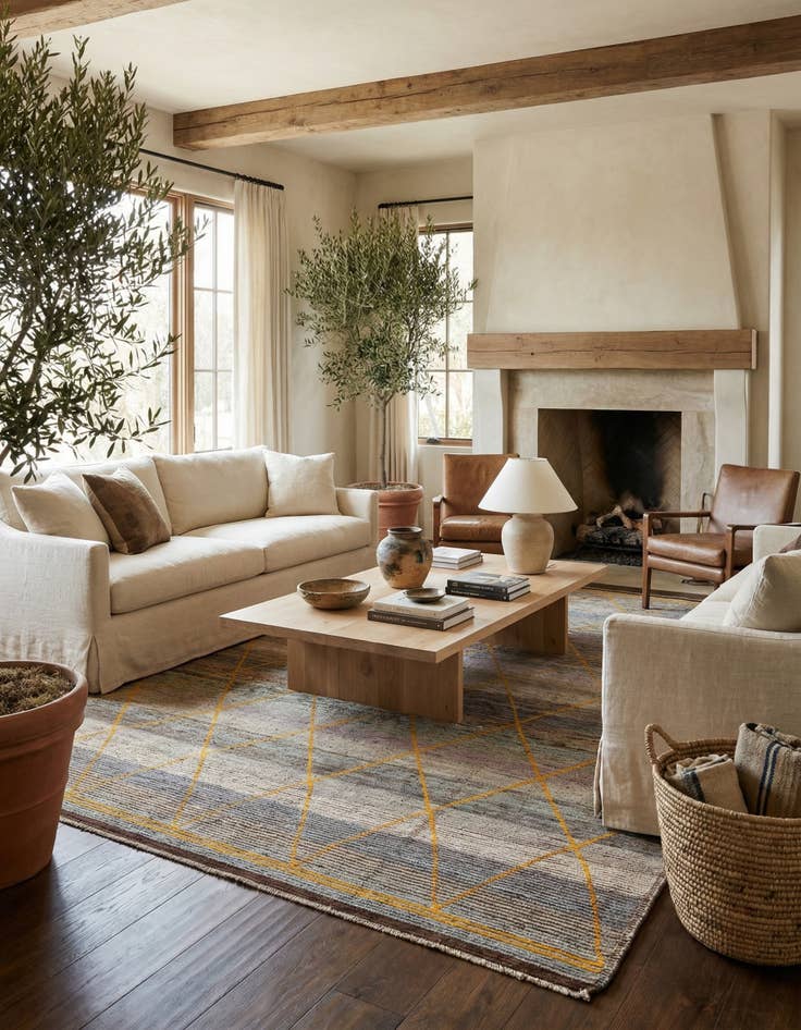 Detail image of  8' 3 x 10' 3  Hand Knotted Moroccan Wool Rug