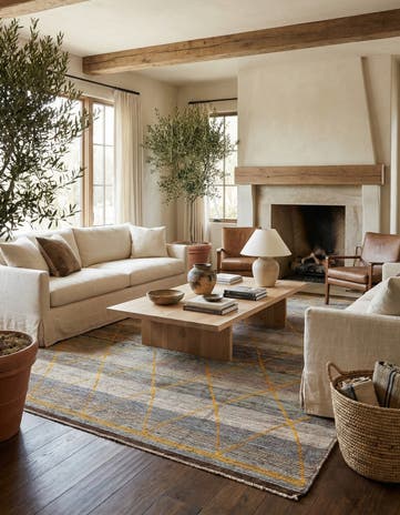 8' 3 x 10' 3 Hand Knotted Moroccan Wool Rug